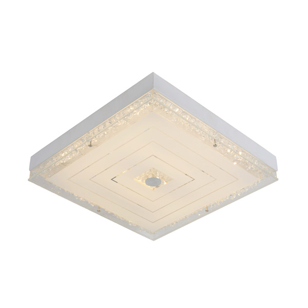 VIVI - Flush ceiling light - LED - 1x28W 3000K - Transparant Lucide