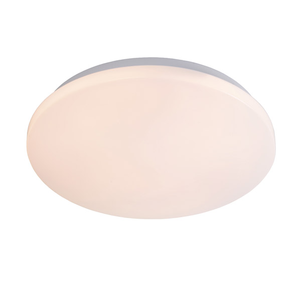 OTIS - Flush ceiling light - Ø 26 cm - LED - 1x14W 3000K - Opal Lucide