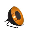 05530/20/30 Lucide ALVARO Table lamp E14/25W O 20cm Black/Satin brass  