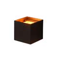 09217/04/30 Lucide XIO Wall Light Square G9/4W 380LM 2700K Black  