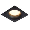09924/01/30 Lucide ZIVA Recessed spotlight square GU10/5W 3000K O8.5 встраиваемый светильник
