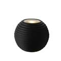 17804/06/30 Lucide AYO Wall Light LED 2x3W IP54 Black   