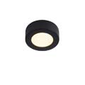 28116/11/30 Lucide BRICE-LED Ceiling L Dimmable 8W O11.5cm IP44 Blac  