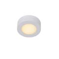 28116/11/31 Lucide BRICE-LED Ceiling L Dimmable 8W O11.5cm IP44  