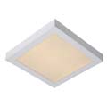 28117/30/31 Lucide BRICE-LED Ceiling L. Dimmable 30W Square IP44  