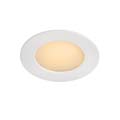 28906/11/31 Lucide BRICE-LED Built-in Dimmable 8W Round D11cm IP40 W  
