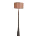 30794/81/36 Lucide CONOS Floor Lamp E27 H177 D48cm Wood/Shade Grey 