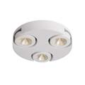 33158/14/31 Lucide MITRAX-LED Ceilingl Light 3x5W 3000K O30cm White  