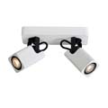 33961/10/31 Lucide ROAX Spot LED 2xGU10/5W incl Dimmable 320LM  