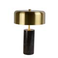34540/03/30 Lucide MIRASOL Table lamp G9/3x7W Black Marble  