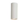 35100/17/31 Lucide GIPSY Ceiling Light Round GU10 H17cm White  