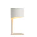 45504/01/31 Lucide KNULLE Table Lamp E14 H28,5 D15 cm White  