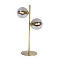 45574/02/02 Lucide TYCHO Table Lamp 2xG9 28W Satin Brass  