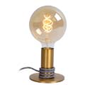 45576/01/02 Lucide MARIT Table Lamp E27 40W Satin Gold  