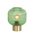 45586/20/33 Lucide MALOTO Table lamp O20cm E27/40W Green/Messing  