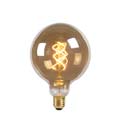 49033/05/65 Lucide Bulb LED Globe O12.5 5W 180LM 2200K Dimmable Smoke  