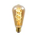 49034/05/62 Lucide Bulb LED ST64 5W 260LM 2200K Amber  