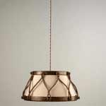 Подвесной кулон Lustrarte 529 One Light высотой 10,6 дюймов из коллекции Tambor