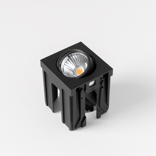 Qbini adjustable LED warm dim GE Modular    