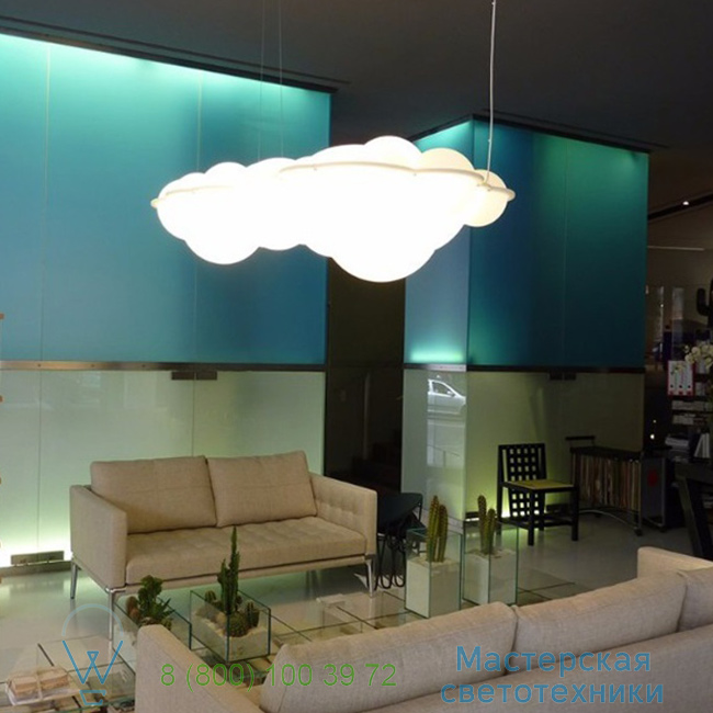  Nuvola Nemo Lighting LED, 2700k, 13000lm, L154cm, H56cm   NUV LWW 51 0