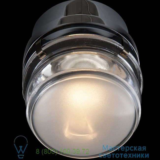  Fresnel Oluce IP44, LED, 3000K, 550lm, 12cm, H10cm    1148_L_noir 0