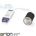LED Orion   Str 10-477/EBL LED-Einsatz9W/635lm/2700K