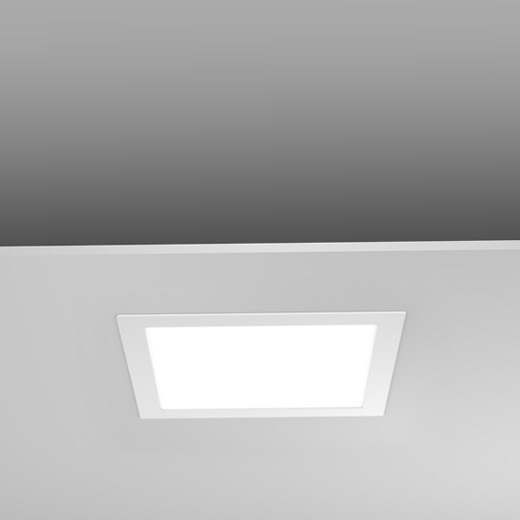 Toledo Flat Square RZB    Self-contained safety luminaire 672239.002