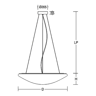  Flat Polymero RZB   Pendant Luminaire 311924.002.1