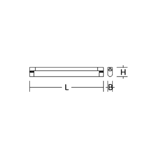  Strip-Light LED RZB ,   Ceiling and wall luminaire 451157.002