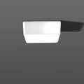 DKN Quadrat RZB ,   Ceiling and wall luminaire 10420.002