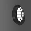 Rounded Midi RZB ,   Safety luminaire for central battery sys 672285.0031