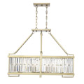 1-2142-8-127 Savoy House Cologne 8 Light Linear Chandelier 