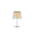 SE-4-01562-1-CH Savoy House Plisse 1 Light Table Lamp  