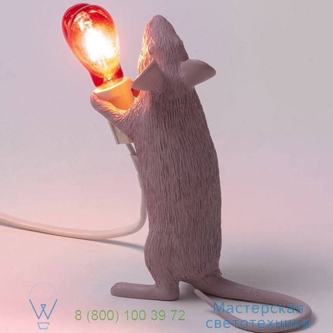  Mouse Lamp Seletti L13,3cm, H14,5cm   14884SV 3