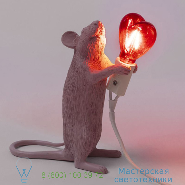  Mouse Lamp Seletti L13,3cm, H14,5cm   14884SV 5