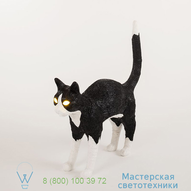 фотография Jobby The Cat Lamp Seletti LED, 3300K, lm, L46cm, H42cm переносная лампа 15042 0