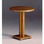 412-0 7/01 - Parque pedestal table, Schuller