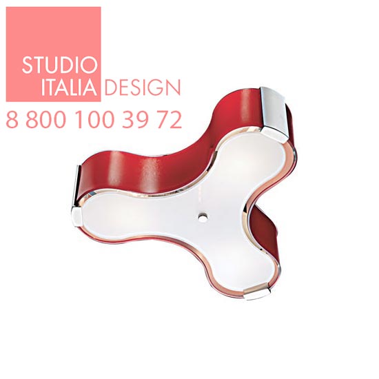 Tris AP2 glossy red   Studio Italia Design