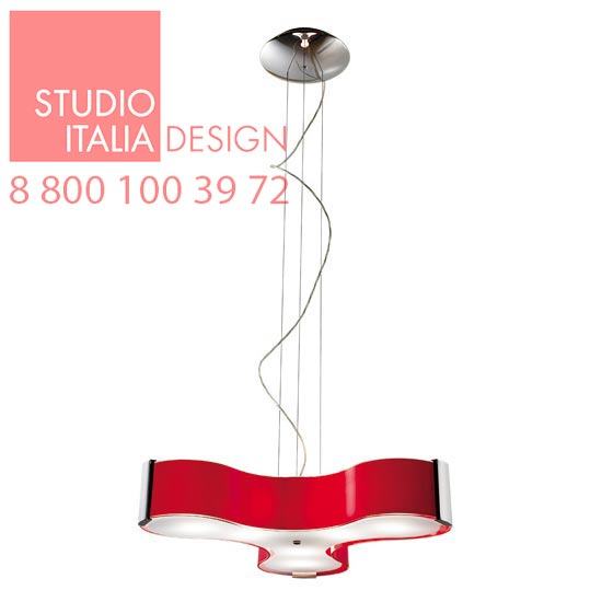 Tris SO1 glossy red   Studio Italia Design