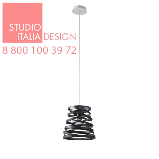 Curl My Light SO matt Black 9005   Studio Italia Design