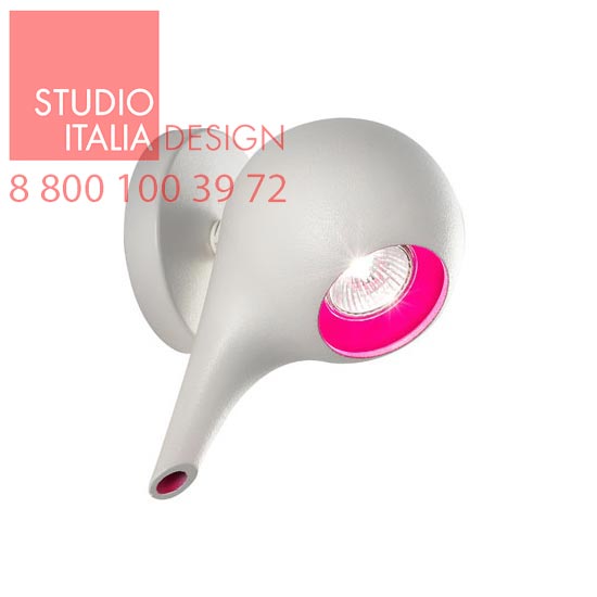 Probe PL matt white 9010/ matt fuchsia 4010   Studio Italia Design