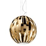 Ufo SO2 polished gold подвесной светильник Studio Italia Design