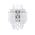 Lole AP crystal/ white настенный светильник Studio Italia Design