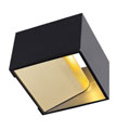 151320 SLV LOGS IN светильник настенный с COB LED 5Вт (6.7Вт) черный/ матовое золото