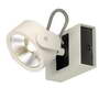 1000112 SLV KALU 1 LED светильник накладной с COB LED 17Вт белый/ черный