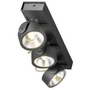 1000115 SLV KALU 3 LED светильник накладной с COB LED 47Вт черный