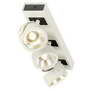1000116 SLV KALU 3 LED светильник накладной с COB LED 47Вт белый/ черный