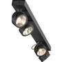 1000121 SLV KALU 4 LONG LED светильник накладной с COB LED 60Вт черный