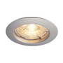 1000717 SLV PIKA QPAR51 светильник встраиваемый для лампы GU10 50Вт макс., серебристый