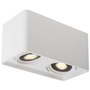 148082 SLV PLASTRA BOX 2 XL светильник потолочный для 2х ламп ES111 GU10 по 17.5Вт макс., белый гипс